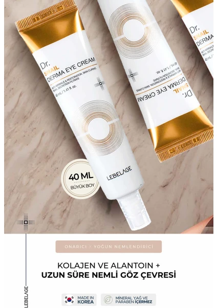 Salyangoz Özlü Nemlendirici Göz Kremi - Dr. Snail Derma Eye Cream 40 ml