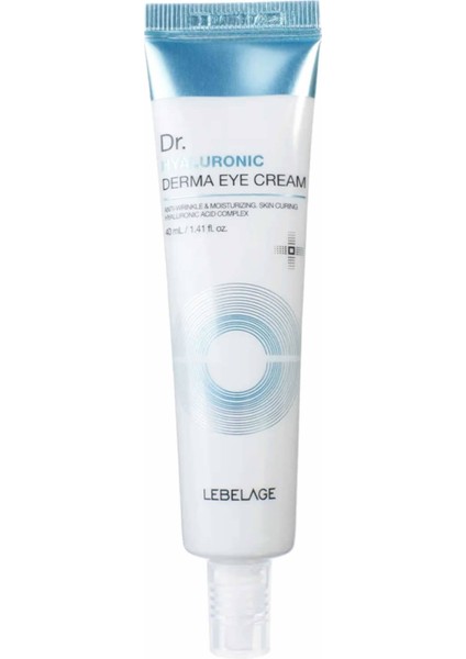 8 Çeşit Hyalüronik Asit İçeren Yoğun Nemlendirici Göz Kremi - Dr. Hyaluronic Derma Eye Cream