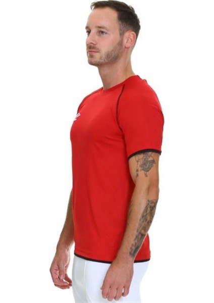 Training Top Laser - Erkek Kırmızı Spor T-Shirt - TF0035