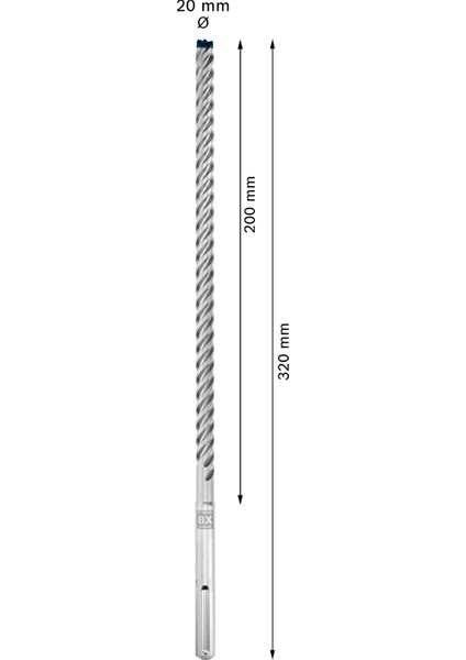 Expert Sds Max-8x Kırıcı Delici Delme Ucu 18 x 400 x 540 mm fiyatları