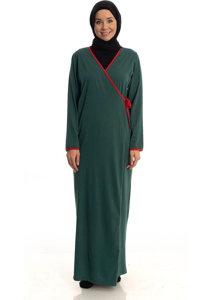 Yandan Bağlamalı Penye Namaz Elbisesi