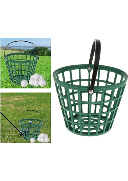 Golf Top Sepeti Sağlam Hafif Taşıma Kova Depolama Kapalı Tutucu 50 Top Tutar (Yurt Dışından) fırsatları