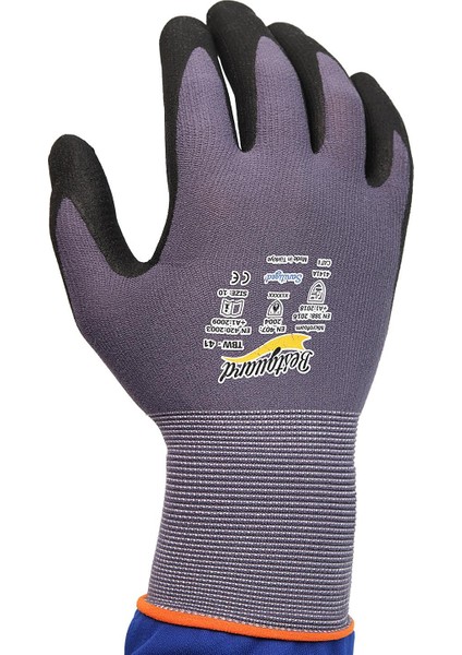 TBW41 Mikro Köpük Nitril Kaplama İş Eldiveni fırsatları