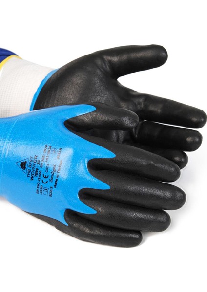 TBW34 Çift Kaplı Mavi Eldiven modelleri