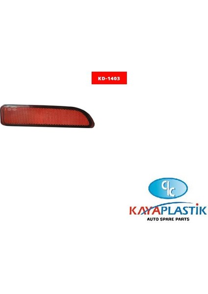 Arka Tampon Reflektörü Sağ Logan Mcv Dokker Lodgy 8200751778 KD-1403