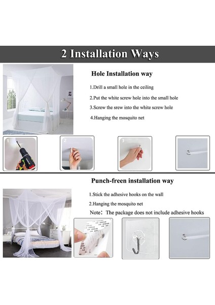 Çift Kare Dört Kapılı Büyük Cibinlik (2.1mx1.9mx2.4m) (Yurt Dışından) indirimleri