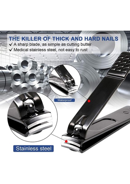 Tırnak Makası Seti 8'i 1 Arada Erkekler Kadınlar Için Profesyonel Kişisel Tırnak Bakım Seti (Mavi) (Yurt Dışından) fiyatları