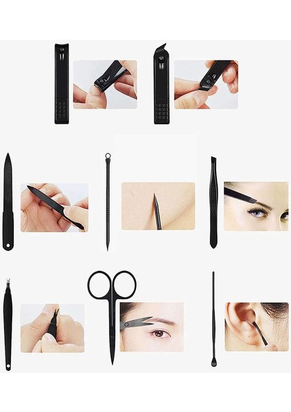 Tırnak Makası Seti 8'i 1 Arada Erkekler Kadınlar Için Profesyonel Kişisel Tırnak Bakım Seti (Mavi) (Yurt Dışından) fırsatları