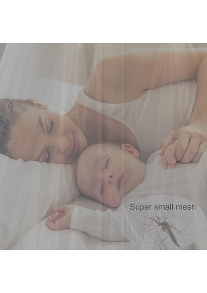 Yatak Cibinlik, Büyük Cibinlik Böcek Koruması Cibinlik Anti-Böcek Koruması, Tek Kişilik Yatak Için Uygun, Çift Kişilik Yatak Cibinlik (Beyaz)（1.2m） (Yurt Dışından) fırsatları