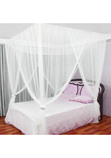 Çift Kişilik Yataklar Için Cibinlik Gölgelik, Jtdeal Büyük Sineklik Polyester Sineklik Böcek Kovucu ve Kurulum Aletleri ((G*L*Y,190*210*240CM)) (Yurt Dışından) modelleri