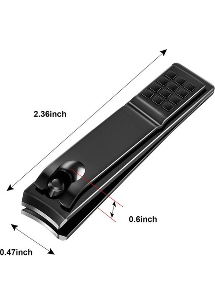 12 Parça Tırnak Makası Seti Kadınlar Erkekler Için Paslanmaz Çelik Tırnak Kesici (Küçük, Siyah) (Yurt Dışından) fiyatları