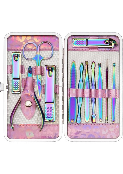 12 Adet Tırnak Makası Seti Pedikür Paslanmaz Çelik Manikür Seti Profesyonel Bakım Araçları (Yurt Dışından)