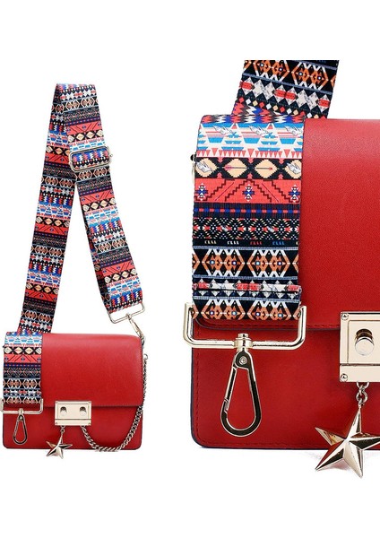 Geniş Omuz Kayış Ayarlanabilir Yedek Kemer Çapraz Çanta（stil Üç Altın TOKA）75-130CM (Yurt Dışından) fırsatları