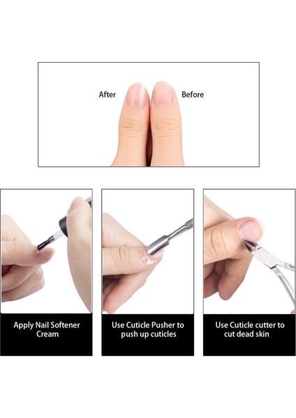 Profesyonel Paslanmaz Çelik Kütikül Kesici Makas Dayanıklı Pedikür Manikür Aletleri, Gümüş (Yurt Dışından) indirimleri