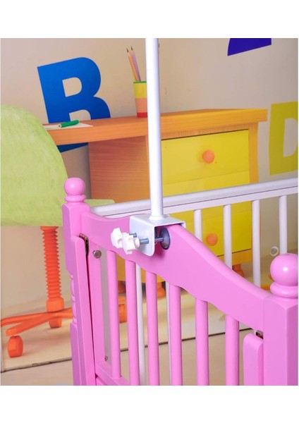 Polyester Beşik Gölgelik Cibinlik Çok Fonksiyonlu Kaldırma Braketi Cibinlik Rahat Nefes Alabilir Dayanıklı (420CM) (Yurt Dışından) indirimleri