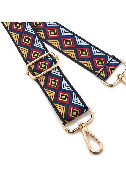 Geniş Omuz Askısı Ayarlanabilir Yedek Kemer Çapraz Kanvas Çanta(J7-Qj Altın TOKA)75-145CM (Yurt Dışından) modelleri