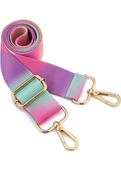 Geniş Omuz Askısı Ayarlanabilir Yedek Kemer Çapraz Kanvas ÇANTA（YANARDÖNERLIK）75-130CM (Yurt Dışından)