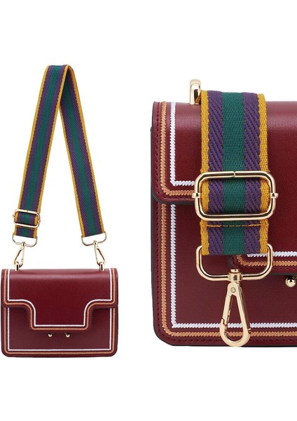 Geniş Omuz Askısı Ayarlanabilir Yedek Kemer Çapraz Kanvas ÇANTA（A-15SARI)80-130CM (Yurt Dışından) modelleri