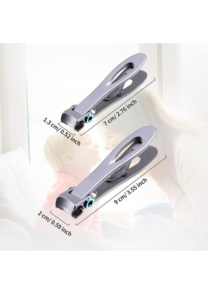 2 Adet Kalın Tırnak Makası Geniş Tırnak Kesici, 15MM Paslanmaz Çelik Tırnak Makası (Gümüş) (Yurt Dışından) fiyatları