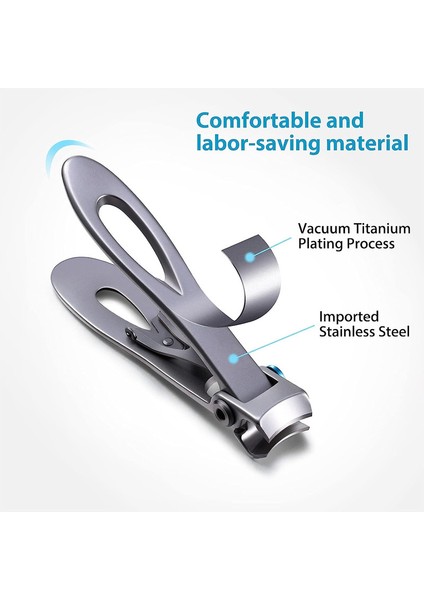 2 Adet Kalın Tırnak Makası Geniş Tırnak Kesici, 15MM Paslanmaz Çelik Tırnak Makası (Gümüş) (Yurt Dışından) fırsatları