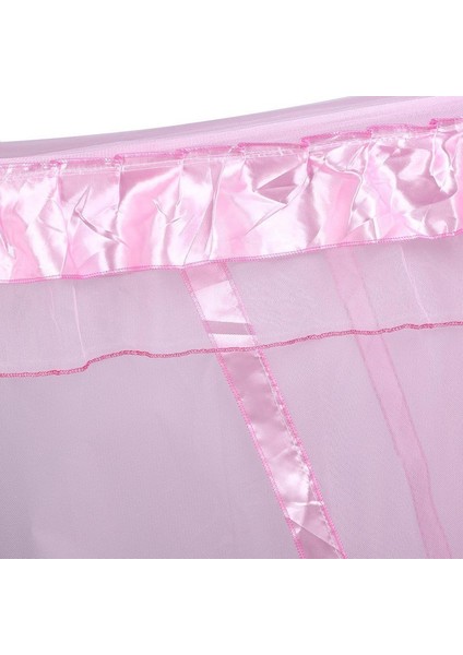 Dört Köşe Cibinlik Yatak Perdesi Gölgelik Filesi Cibinlik Ev Yatak Takımı (Pembe 1. 2 * 2. 0m) (Yurt Dışından) fırsatları