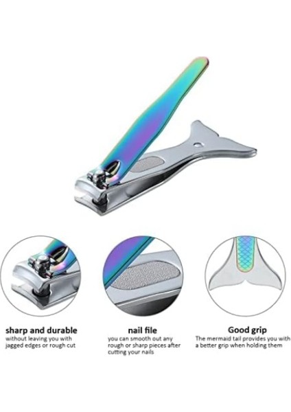 Deniz Kızı Tırnak Makası Seti, Kızlar ve Kadınlar Için Hediyeler, Yılbaşı, Doğum Günleri Için Eşsiz Hediyeler (Yurt Dışından) modelleri