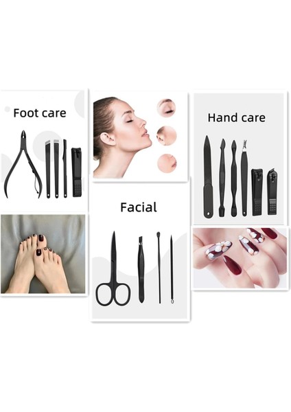 16 Adet Kişisel Bakım Tırnak Makası Seti Paslanmaz Çelik Profesyonel Pedikür Bakım Seti (Kahverengi) (Yurt Dışından) fırsatları