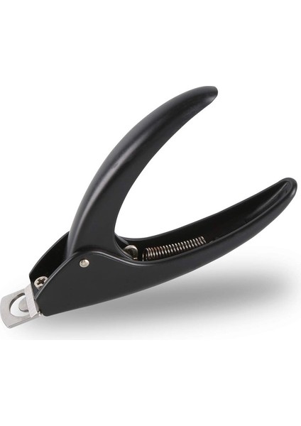 Ayarlanabilir Tırnak Makası Yapay Tırnak Sanatı Manikür Aleti Için Tırnak Ucu Düzeltici (Siyah) (Yurt Dışından)