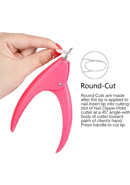 Ayarlanabilir Tırnak Makası Yapay Tırnak Sanatı Manikür Aleti Için Tırnak Ucu Düzeltici (Siyah) (Yurt Dışından) modelleri