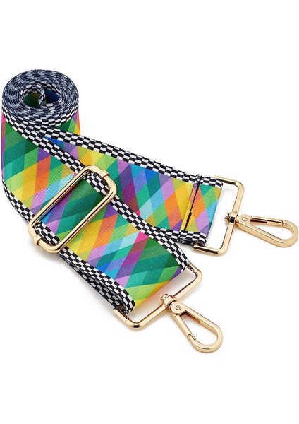 Geniş Omuz Askısı Ayarlanabilir Yedek Kemer Çapraz Kanvas Çanta（paragraf 3）75-130CM (Yurt Dışından)