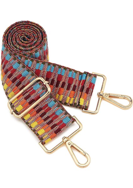 Geniş Omuz Askısı Ayarlanabilir Yedek Kemer Çapraz Kanvas ÇANTA（C401NORMAL MODELLER-16)70-135CM (Yurt Dışından)