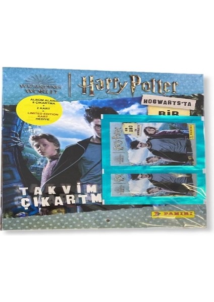 Harry Potter A Year At Hogwarts Sticker Takvim Koleksiyon Albümü Başlangıç Paketi Tk-Harrypotteralbüm