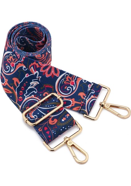 Geniş Omuz Askısı Ayarlanabilir Yedek Kemer Crossbody Kanvas Çanta（sabah Zafer Altın Toka） (Yurt Dışından)