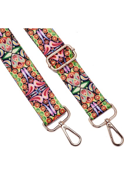 Geniş Omuz Askısı Ayarlanabilir Yedek Kemer Çapraz Kanvas Çanta（hua Cui Altın TOKA）80-130CM (Yurt Dışından) indirimleri