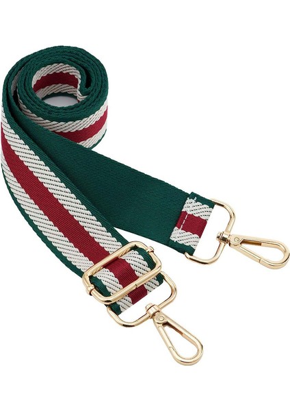 Geniş Omuz Askısı Ayarlanabilir Yedek Kemer Çapraz Kanvas Çanta( A-9 YEŞIL)80X130CM (Yurt Dışından)