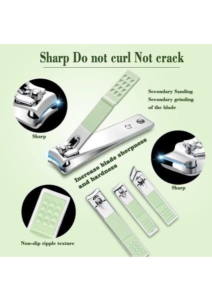 16'sı 1 Arada Manikür Seti, Pedikür ve Manikür Için Profesyonel Tırnak Seti, Üst Düzey Katlanır Çanta ile (Yurt Dışından) fırsatları