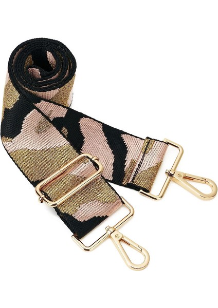 Geniş Omuz Askısı Ayarlanabilir Yedek Kemer Çapraz Kanvas Çanta（3 PARAGRAF）75-135CM (Yurt Dışından)