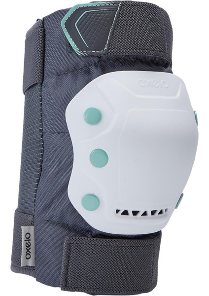 OXELO Yetişkin Destek Seti - Paten - Yeşil / Gri - 3X2 - FIT500 fırsatları