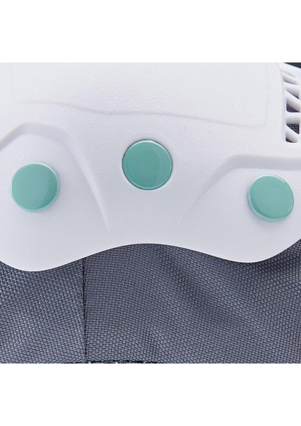 OXELO Yetişkin Destek Seti - Paten - Yeşil / Gri - 3X2 - FIT500