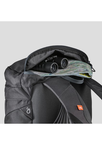 QUECHUA Sırt Çantası - 20L - Koyu Gri - MH100