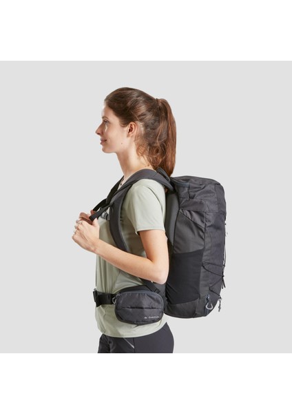 QUECHUA Sırt Çantası - 20L - Koyu Gri - MH100