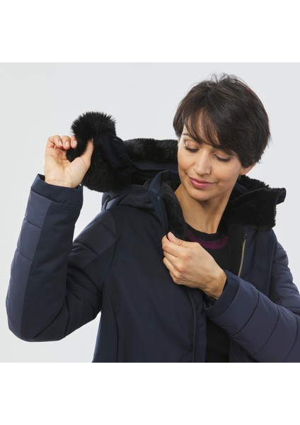 Wedze Kadın Kayak Montu - Lacivert - 100