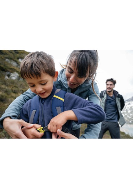 Quechua Çocuk Doğa Yürüyüşü Poları - Lacivert - 7 / 15 Yaş - Mh 100