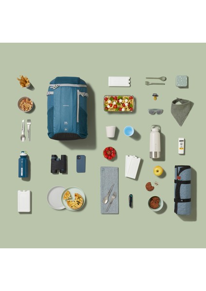 Quechua Soğutucu Sırt Çantası - 20 L - Mavi - Nh100 fiyatları