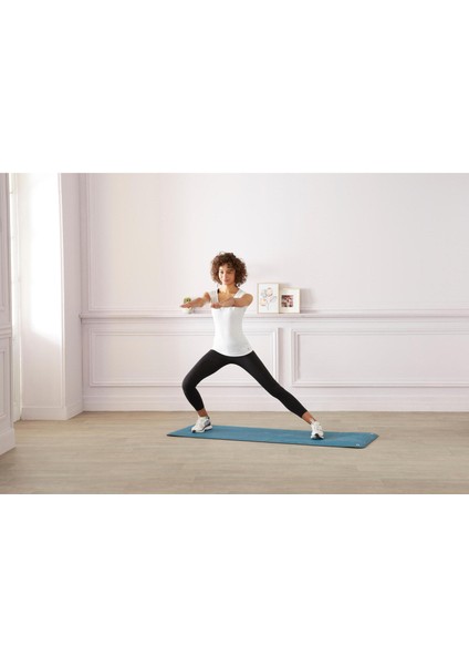 Domyos Pilates Matı - M Boy - 170 cm X 62 cm X 8 mm - Mavi - Tonemat