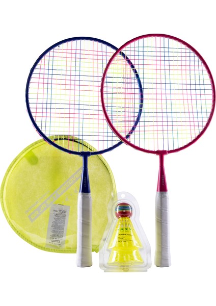 PERFLY Badminton Seti - Mavi - Çocuk - DISCOVER