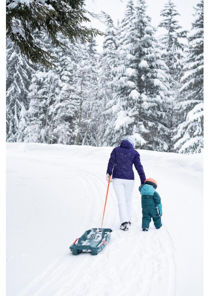 WEDZE Bebek Kayak Tulumu - Yeşil - Warm