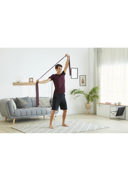 Domyos Pilates Bandı - 3 Kg - Orta Seviye - Kauçuk - Bordo