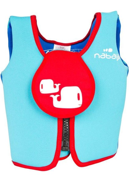 NABAIJI Yüzme Yeleği Turkuaz Mavi Renk Batmama Özelliği ile 6-9 Yaş Çocuklar İçin modelleri