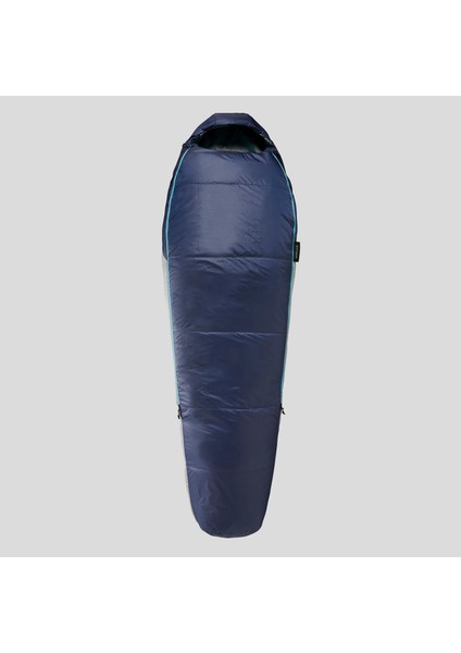 Forclaz Outdoor Trekking Uyku Tulumu - Mavi - Mt500 - 15°C Konfor